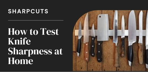 DIY Sharpness Test for Knives #knife 